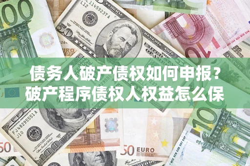 北京债务人破产债权如何申报？破产程序债权人权益怎么保障？