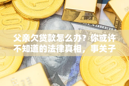 北京父亲欠贷款怎么办？你或许不知道的法律真相，事关子女未来