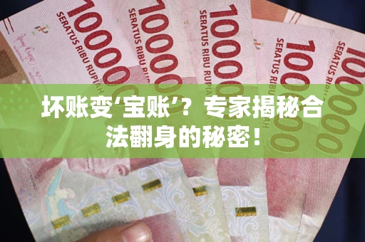 北京坏账变‘宝账’？专家揭秘合法翻身的秘密！