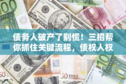 北京债务人破产了别慌！三招帮你抓住关键流程，债权人权益不再缩水