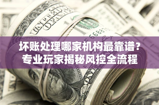 北京坏账处理哪家机构最靠谱？专业玩家揭秘风控全流程