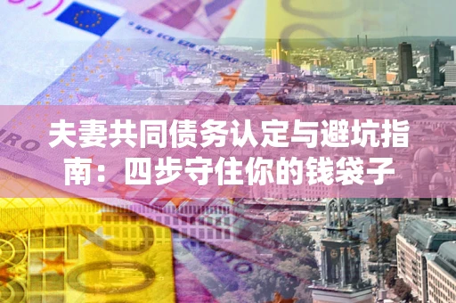 北京夫妻共同债务认定与避坑指南：四步守住你的钱袋子