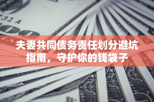 北京夫妻共同债务责任划分避坑指南，守护你的钱袋子