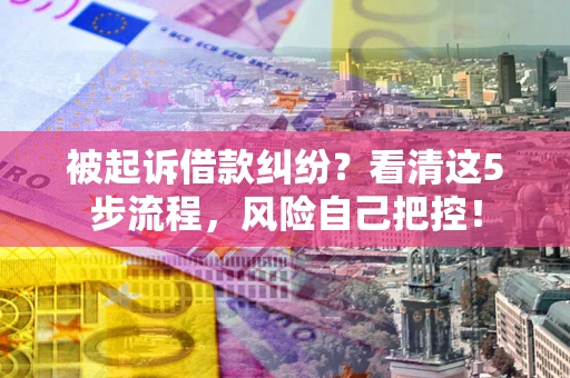 北京被起诉借款纠纷？看清这5步流程，风险自己把控！