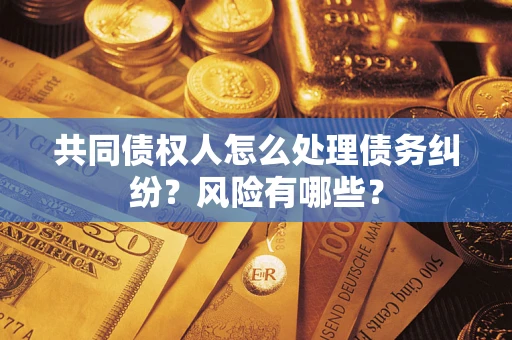 北京共同债权人怎么处理债务纠纷？风险有哪些？