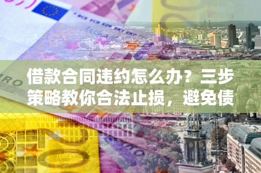 北京借款合同违约怎么办？三步策略教你合法止损，避免债务危机升级